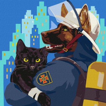 Картина по номерам. 