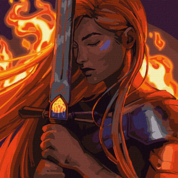 Картина по номерам 