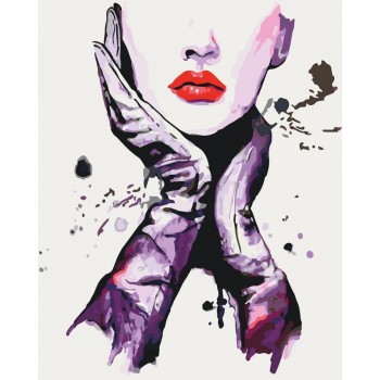 Картина за номерами. Люди