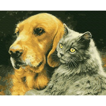 Картина за номерами. Brushme 