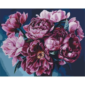 Картина за номерами. Букет 