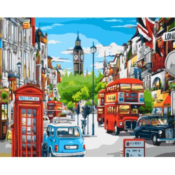 Картина за номерами. Brushme 