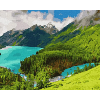 Картина по номерам. Rainbow Art 