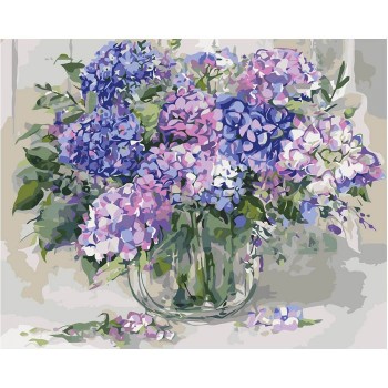 Картина по номерам. Цветы, Фрукты. 