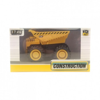 Игрушечная стройтехника XB7002 инерционная, металлическая 12,5 см (Самосвал)