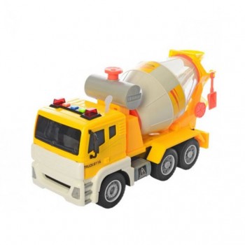 Машинка Стройтехника АвтоСвіт AS-2605 на батарейке - таблетке (Бетономешалка)