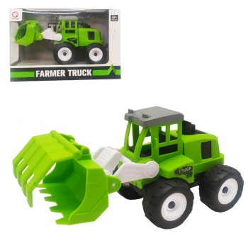 Игрушечная Стройтехника 9934-1-3 инерционная, 15 см  (Ковш захват)