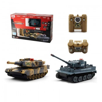 Танковий бій р/у 5001 (8шт)2танка в наборі, в кор. 48,5*30см