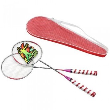 Игровой набор Бадминтон BT-BPS-0071, 2 ракетки в сумке (Красный)