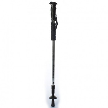 Трекинговые палки для ходьбы MS 2019-1  65-135см, телескоп (3секции) (Серебристый MS 2019-1(Silver))