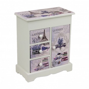 Шкатулка MH03-D-UC деревянная, 16-19-8 см.