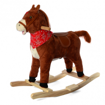 Качалка MP 2162(Brown)-UC лошадь ( уцененный товар )