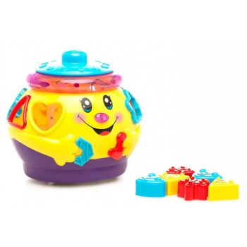 Развивающая игра 0915(Yellow)-UC Горшок-сортер укр. язык