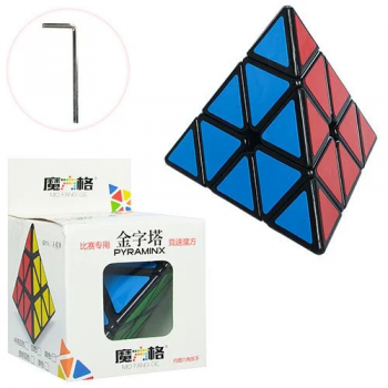 Головоломка пирамидка Pyraminx black 394-12-UC