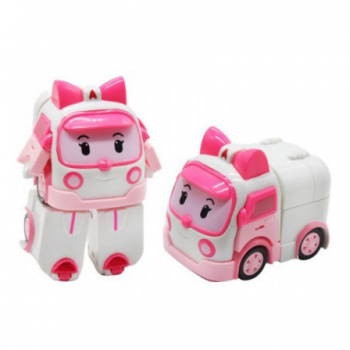 Трансформер Робокар Поли 83608(Pink)-UC ( уцененный товар )