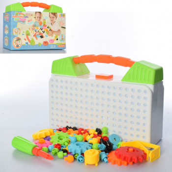 Мозаика 674A-UC 4в1, игровое поле-чемодан ( Уцененный товар)