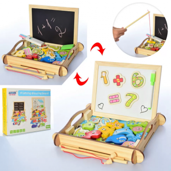 Деревянная игрушка Рыбалка MD 2139-UC Магнитная