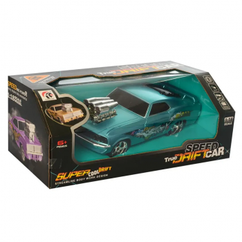 Машинка дрифтовая HSY664-96-97B(Turquoise)-UC  на радиоуправлении