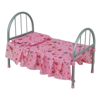 Кроватка для кукол 9342/2772-UC железная