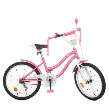 Велосипед детский PROF1 Y2091 20 дюймов, розовый