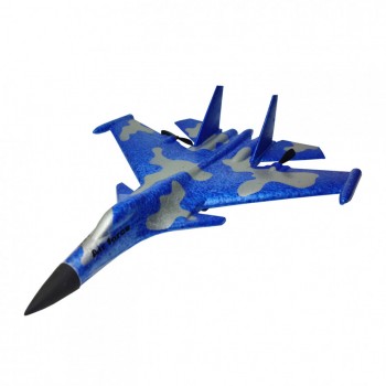 Планер истребитель на р/у J15 время полета 15 мин. (Синий-Хаки)