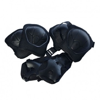 Защита MS 0336-2 для коленей, локтей, запястий (Черный )