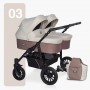 Коляска для двійні Riko Saxo 03