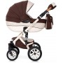 Коляска 2 в 1 Riko Brano Ecco 13 Chocolate