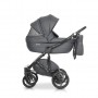 Коляска 2 в 1 Riko Naturo Ecco 04 Antracite