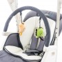 Дитячий стільчик-гойдалка Mioobaby Jazz - Grey
