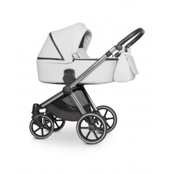Коляска 2 в 1 Riko Qubus 04 Platinum