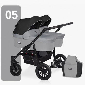 Коляска для двійні Riko Saxo 05