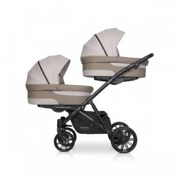 Коляска для двійні Riko Team Duo 02 Cappuciano