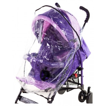Дощовик для прогулянкової коляски Qvatro DQS-2 силікон, маленький