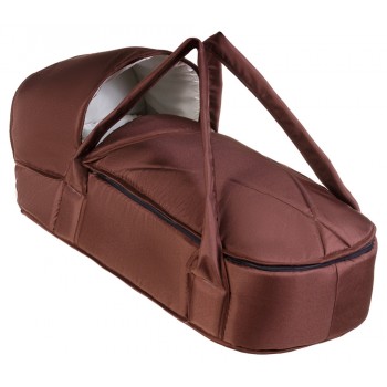 Люлька-переноска Умка LP-055 з твердим дном шоколад