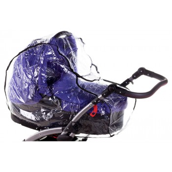 Дощовик для універсальної коляски Qvatro DQB - 2 силікон, великий