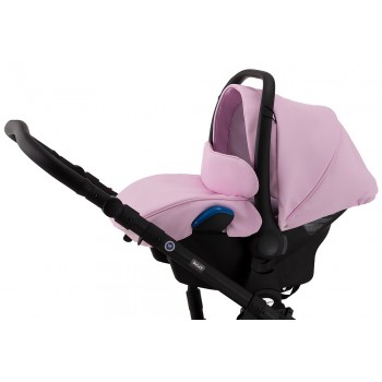 Автокрісло Adamex Kite шкіра 100% Q110 рожевий