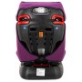 Автокресло Bair Sigma 0+/1/2 (0-25 кг) DS1824 черный - фиолетовый