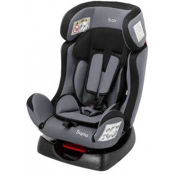 Автокрісло Bair Sigma 0+/1/2 (0-25 кг) DS2423 чорний - сірий