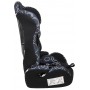 Автокресло Bair Alpha 1/2/3 (9-36 кг) DA1424 черный - темно-синий (круги)