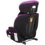 Автокресло Bair Beta Iso-fix 1/2/3 (9-36 кг) DBI1824 черный - фиолетовый