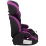 Автокресло Bair Beta 1/2/3 (9-36 кг) DB1824 черный - фиолетовый