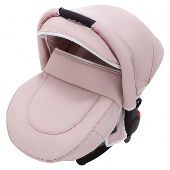 Автокрісло Adamex Carlo шкіра 100% Q110 рожевий