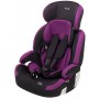 Автокресло Bair Beta Iso-fix 1/2/3 (9-36 кг) DBI1824 черный - фиолетовый