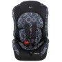 Автокресло Bair Alpha 1/2/3 (9-36 кг) DA1424 черный - темно-синий (круги)