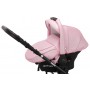 Автокрісло Adamex Carlo шкіра 100% SM5 рожевий перламутр