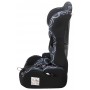 Автокресло Bair Alpha 1/2/3 (9-36 кг) DA1424 черный - темно-синий (круги)