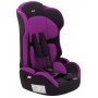 Автокресло Bair Alpha 1/2/3 (9-36 кг) DA2418 черный - фиолетовый