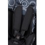 Автокресло Bair Sigma 0+/1/2 (0-25 кг) DS1424 черный - темно-синий (круги)