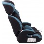Автокресло Bair Beta 1/2/3 (9-36 кг) DB1929 черный - темно-бирюзовый
